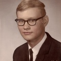 Hugh Rathburn graduation photo 1966